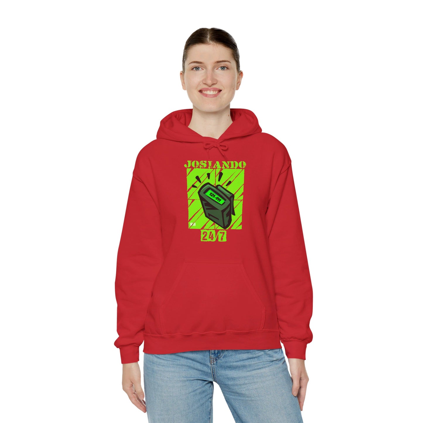 Unisex Hoodie Josiando 24/7