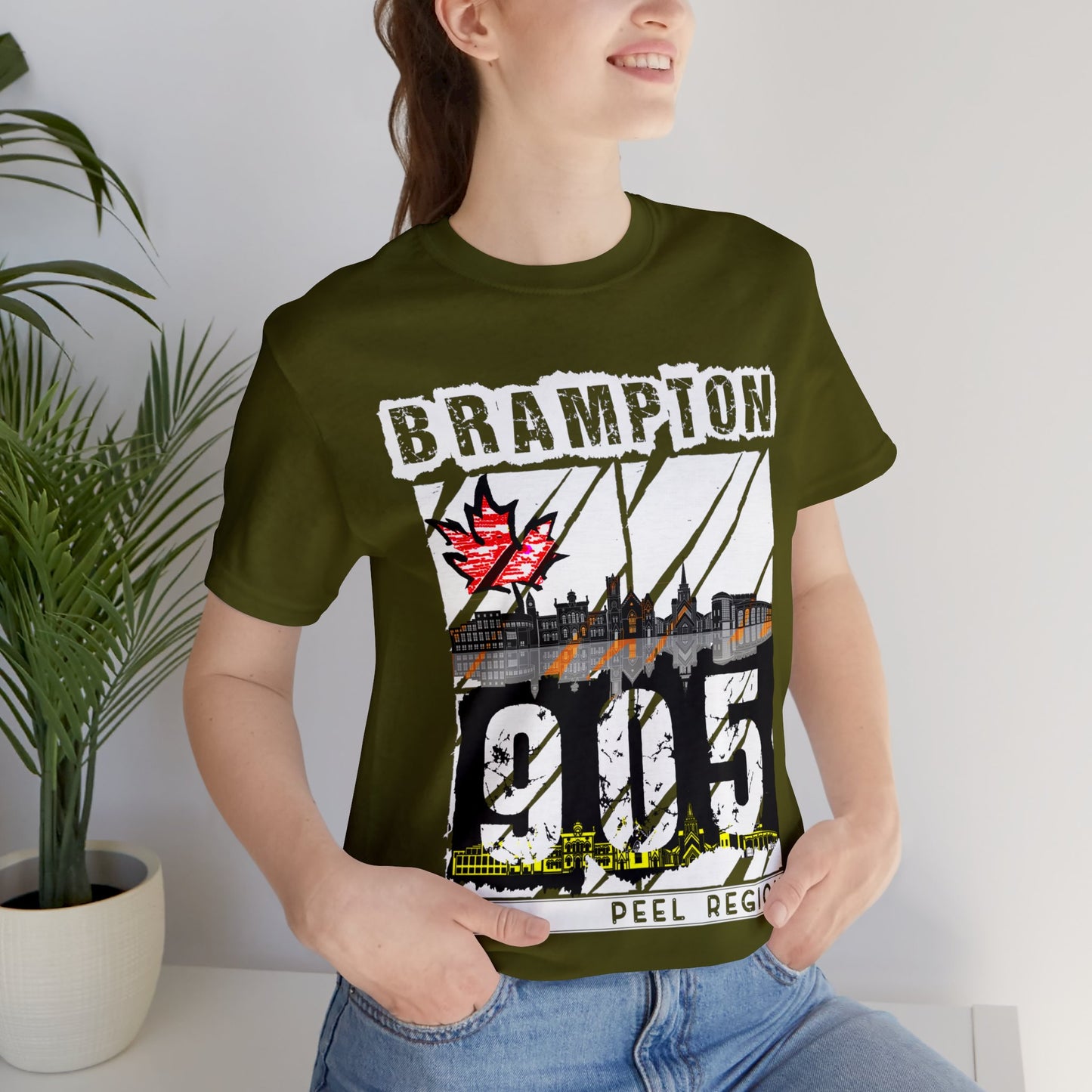 Unisex T-shirt Rep Your City Brampton