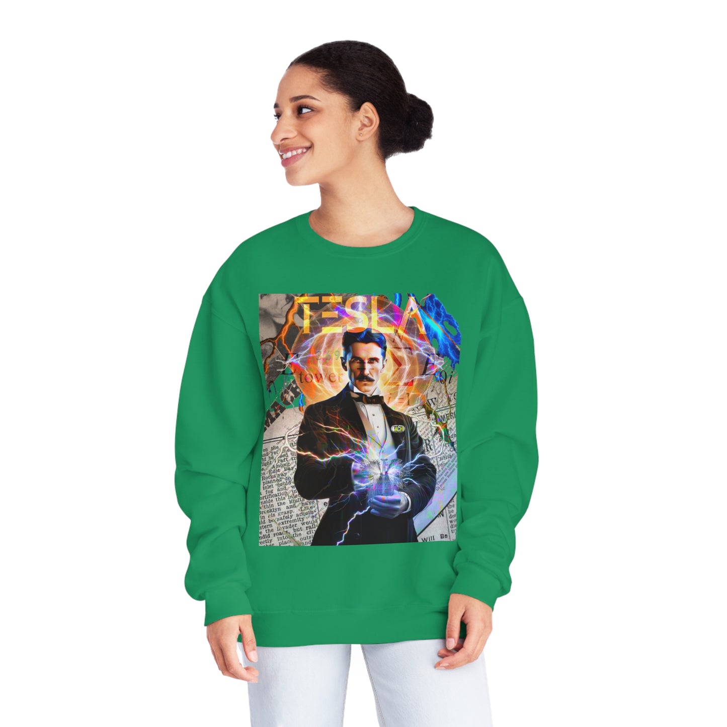 Unisex Sweatshirt Nikola Tesla Energy