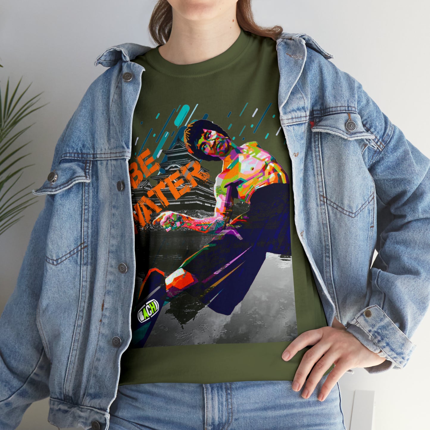 Unisex T-shirt Bruce Lee Be Water