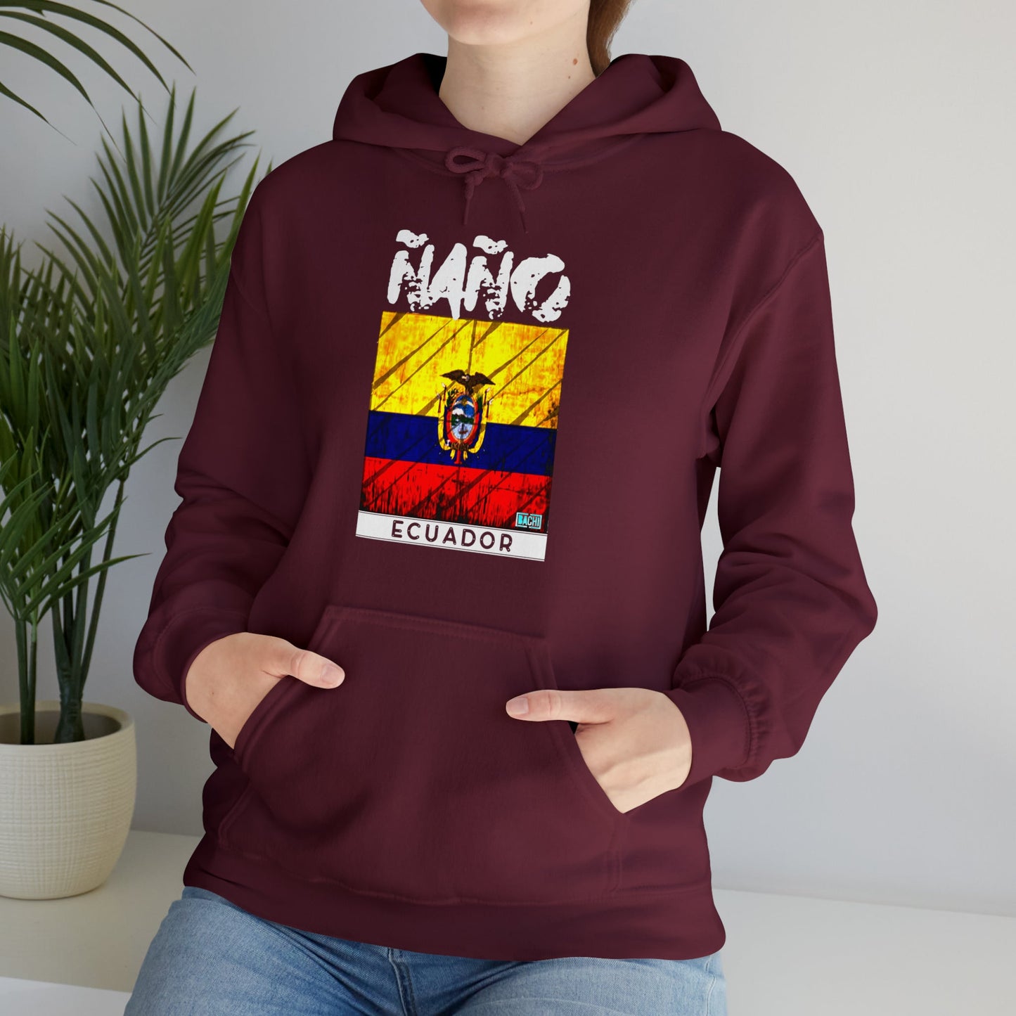 Unisex Hoodie Sweater Ñaño Ecuador Printify
