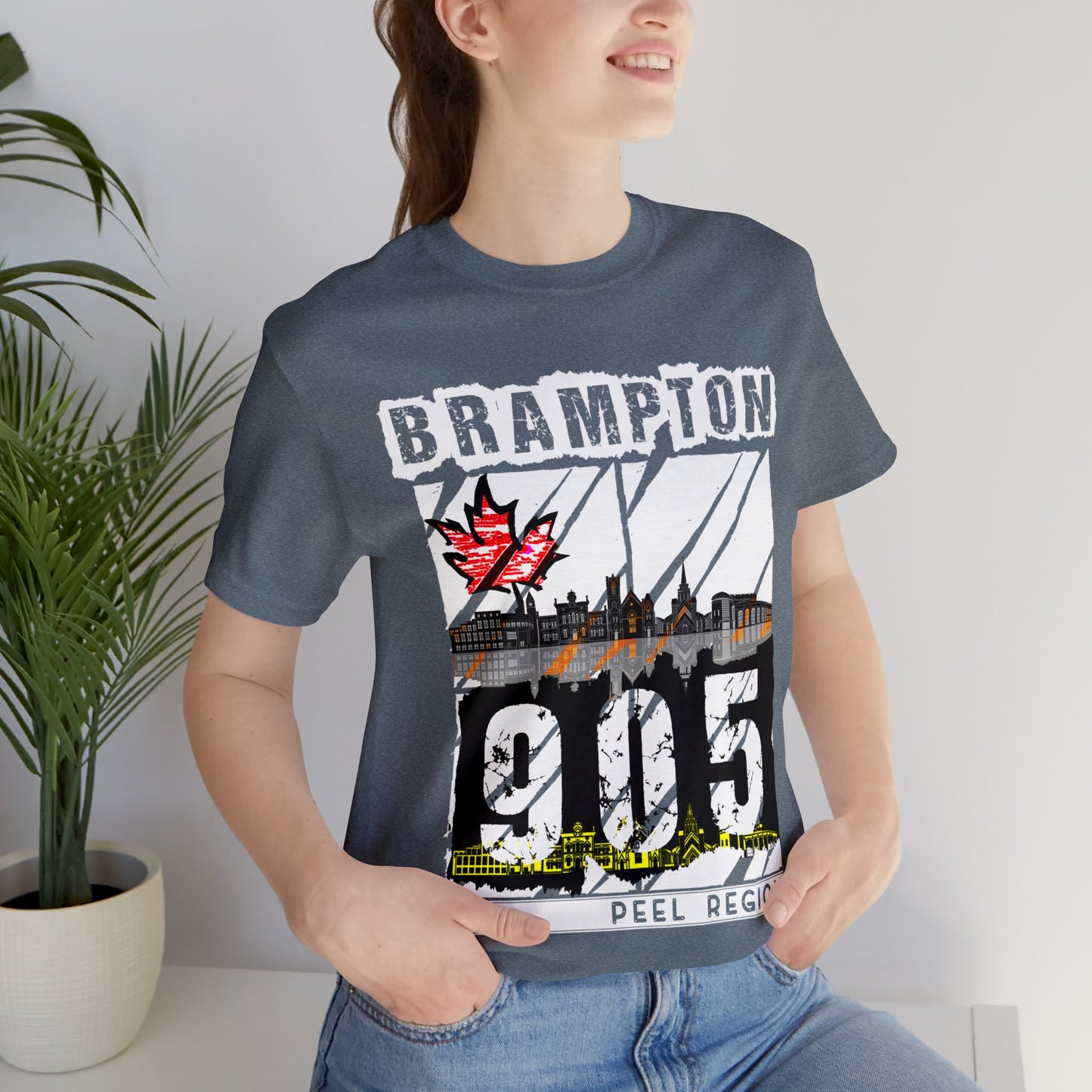 Unisex T-shirt Rep Your City Brampton