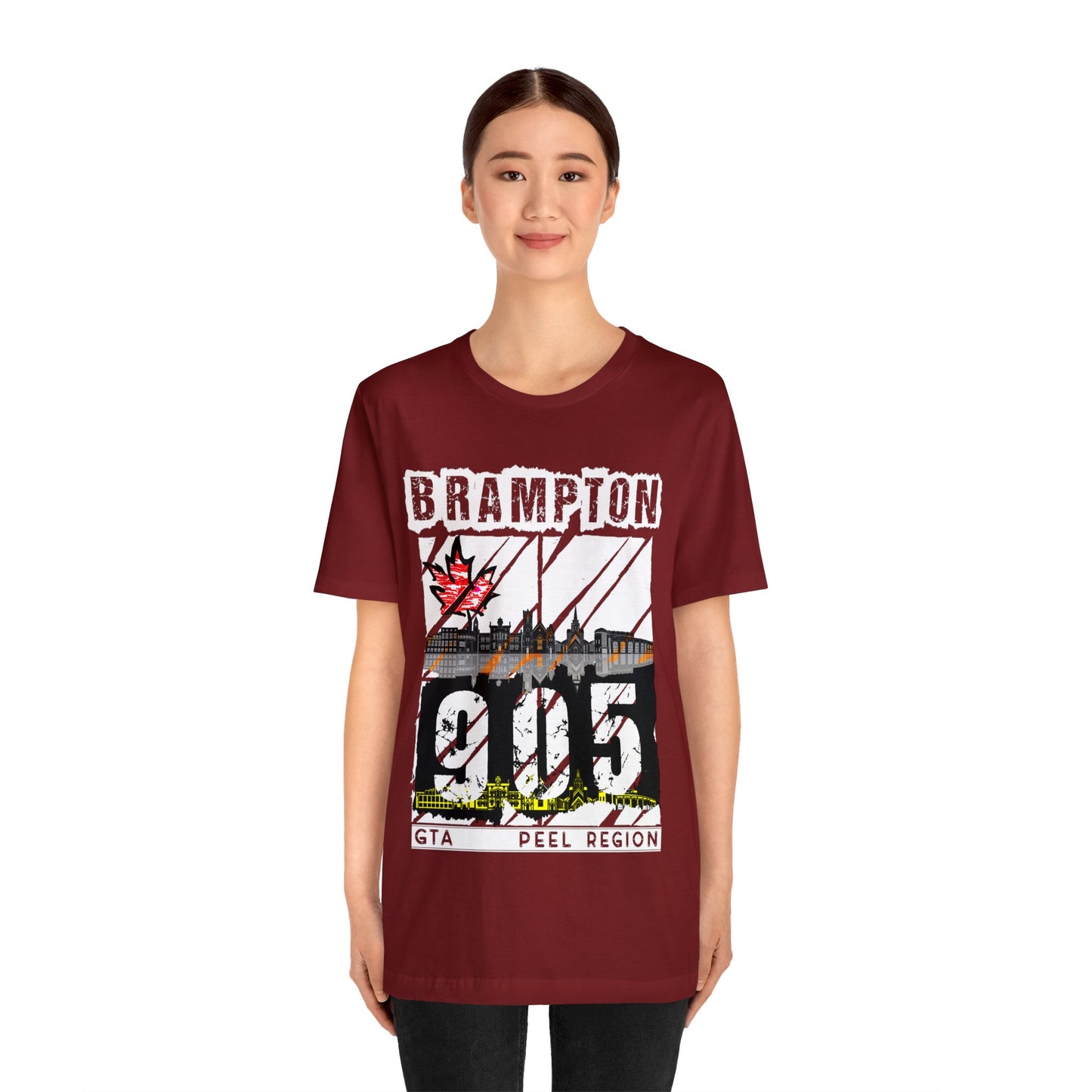Unisex T-shirt Rep Your City Brampton