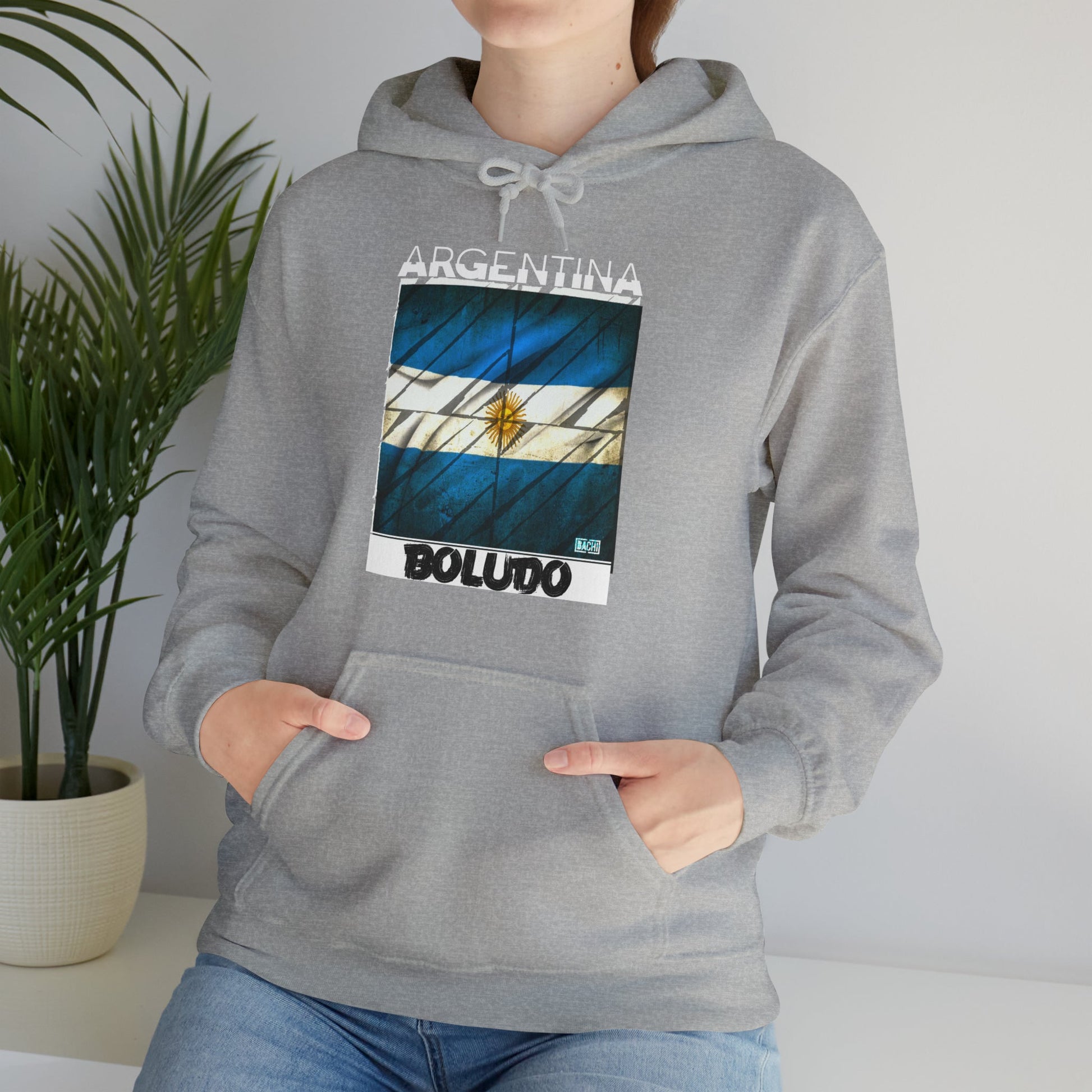 Unisex Hoodie No seas Boludo Argentina Printify