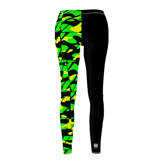 Women's Casual Leggings Bachi Camo Square Printify