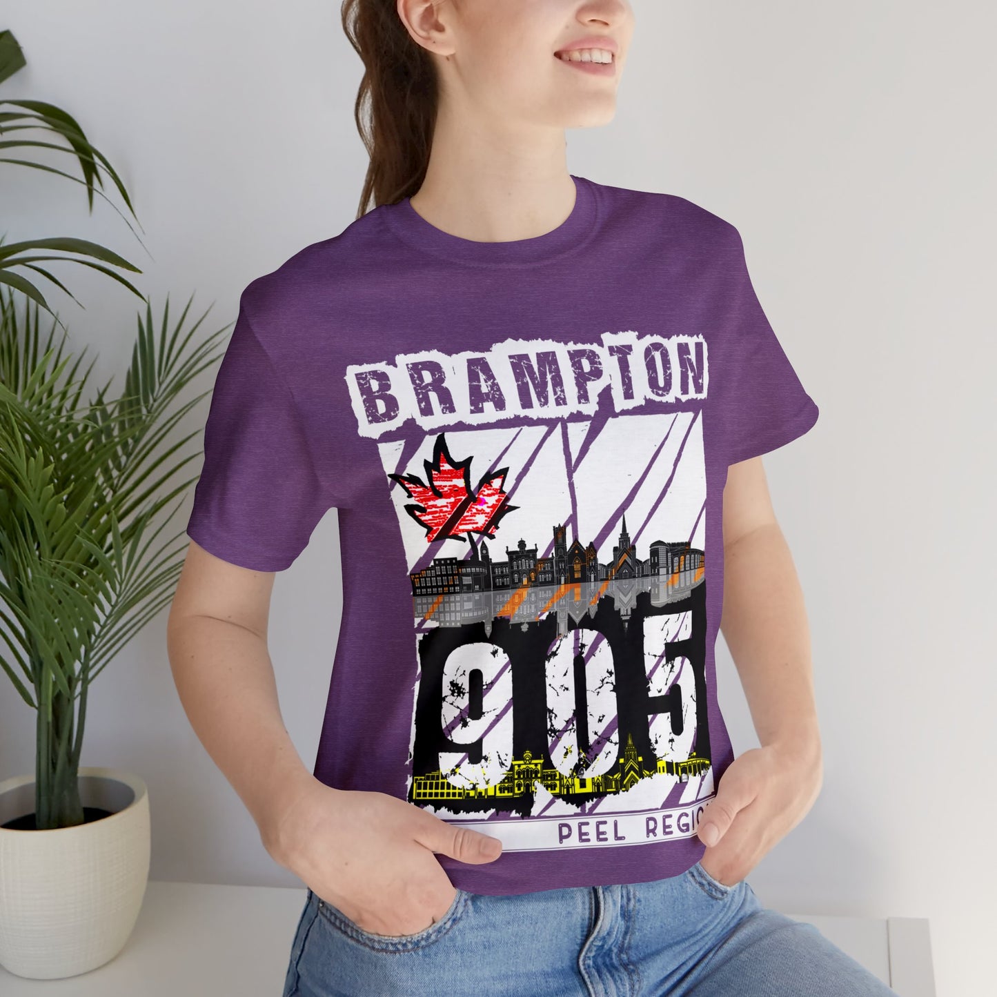 Unisex T-shirt Rep Your City Brampton