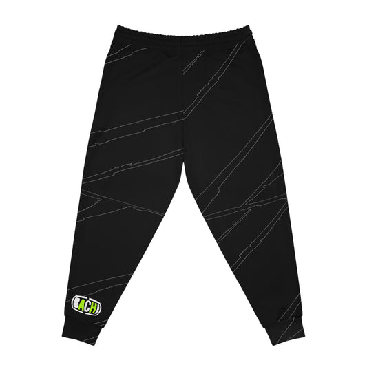Unisex Athletic Joggers (AOP) Bachi 2 Tone Strip