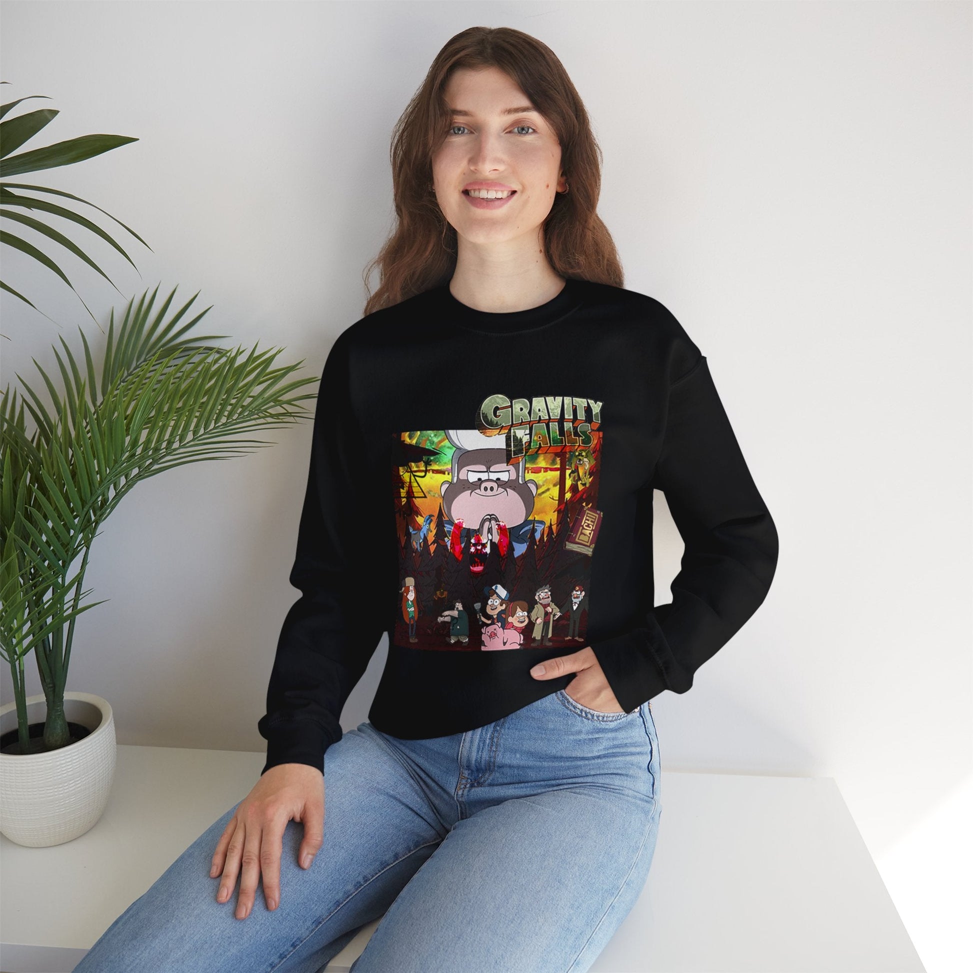 Unisex Sweatshirt Gravity Falls Printify