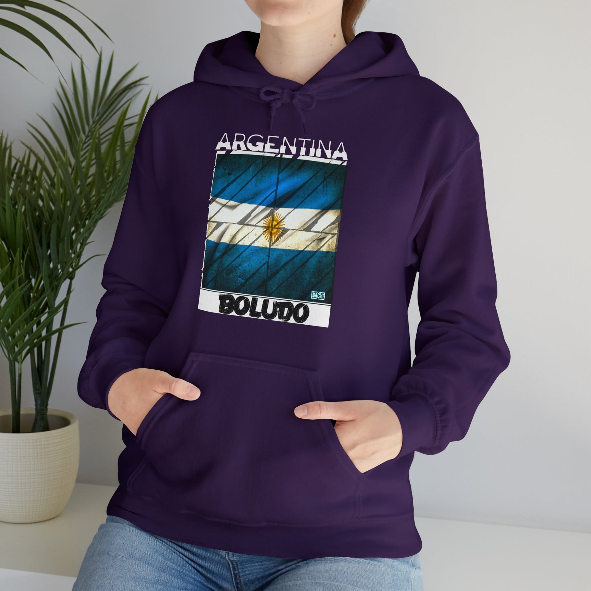 Unisex Hoodie No seas Boludo Argentina Printify