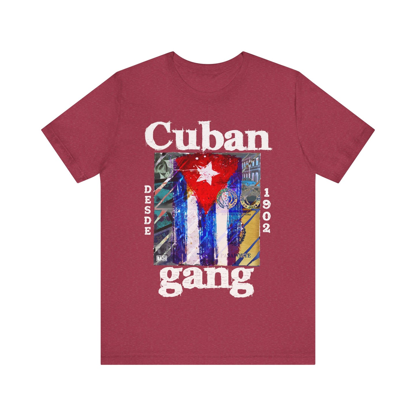 Unisex T-Shirt Cuban Gang - Bachi Apparel