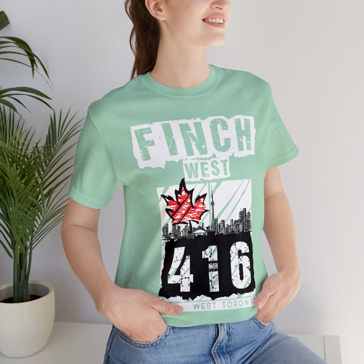 Unisex T-shirt Rep your city Finch West