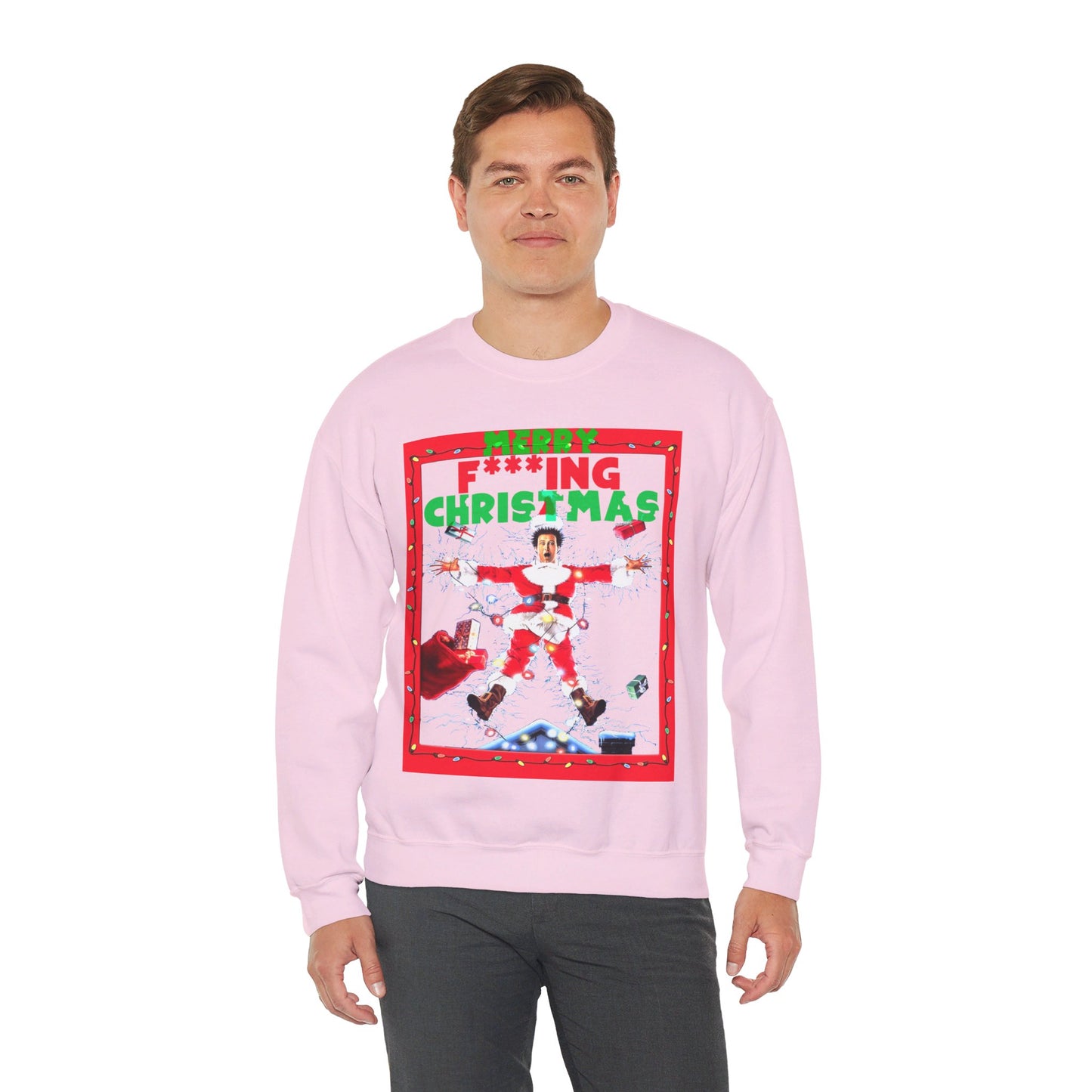 Unisex Sweatshirt Merry F***ing Christmas Chevy Chase