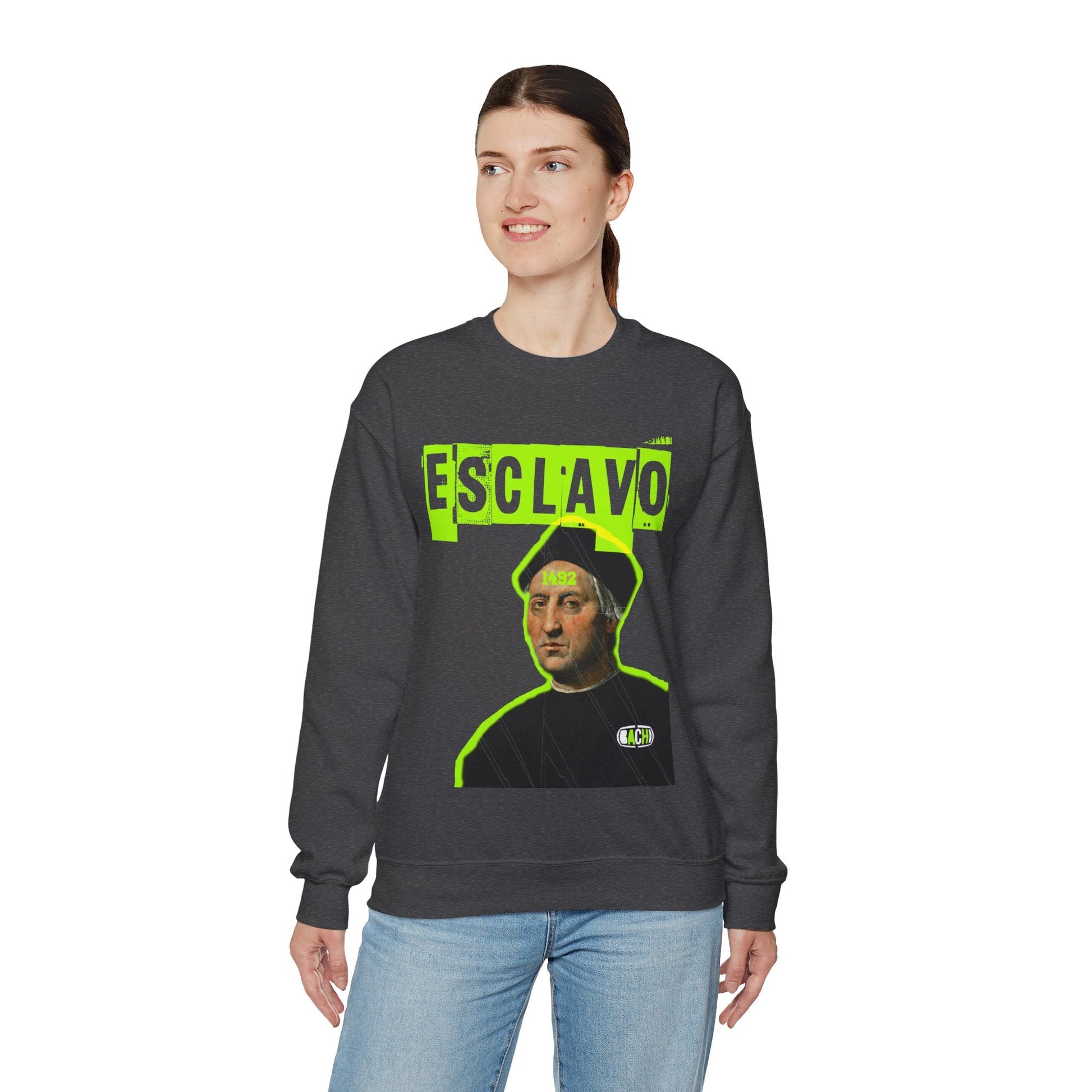 Unisex Sweatshirt Esclavo Colon Printify