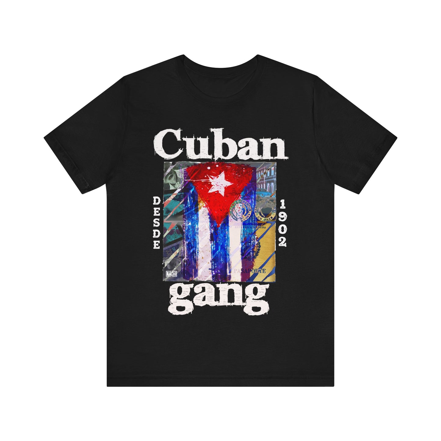 Unisex T-Shirt Cuban Gang - Bachi Apparel