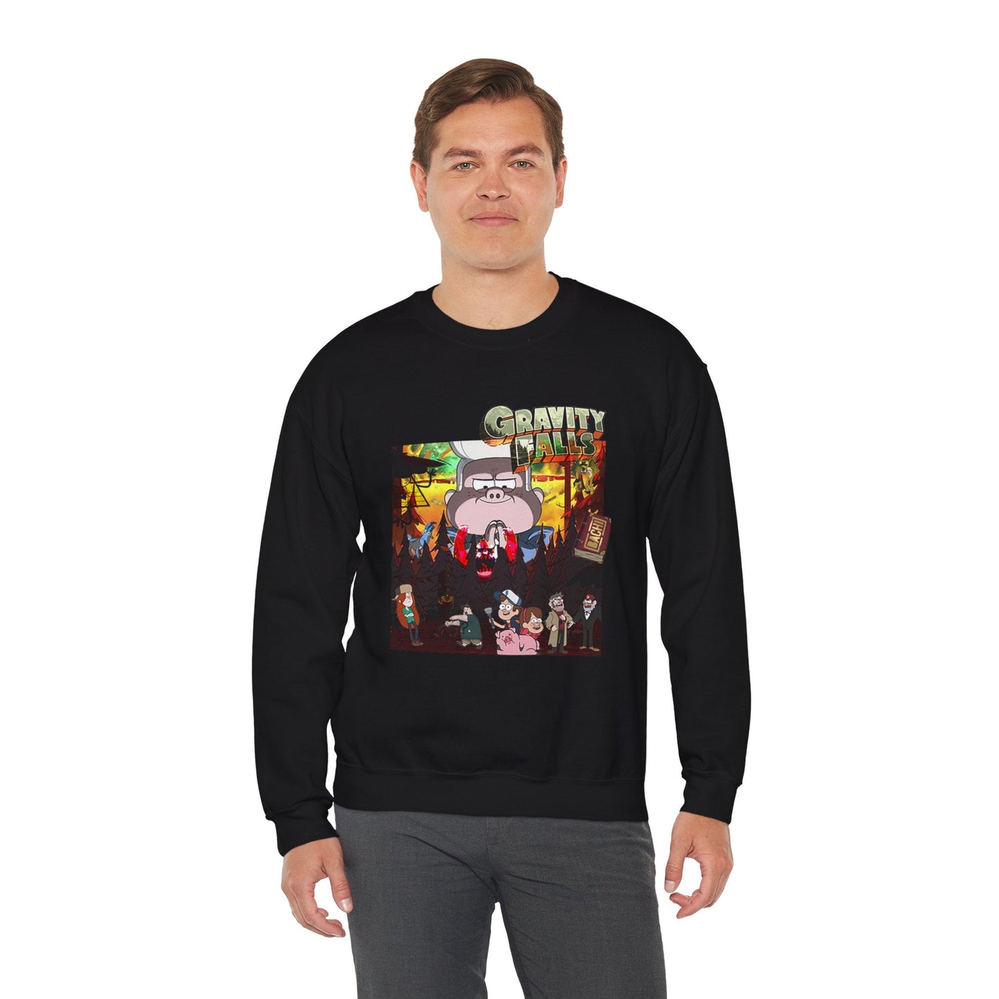 Unisex Sweatshirt Gravity Falls Printify
