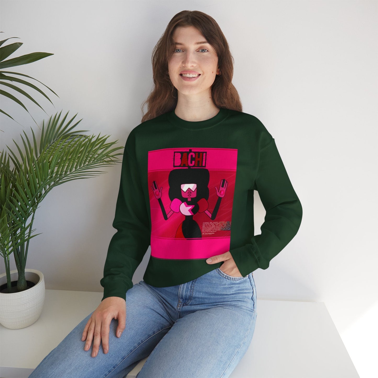 Unisex Sweater Bachi Nana's Universe Printify