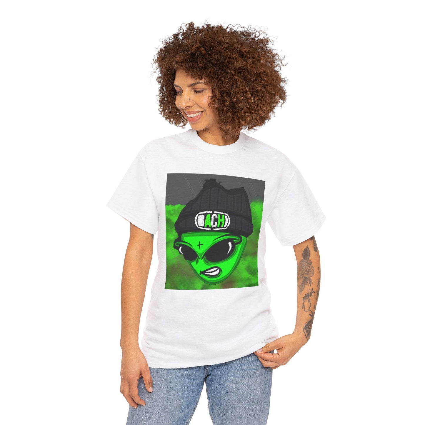 Unisex T-shirt Bachi Alien Printify