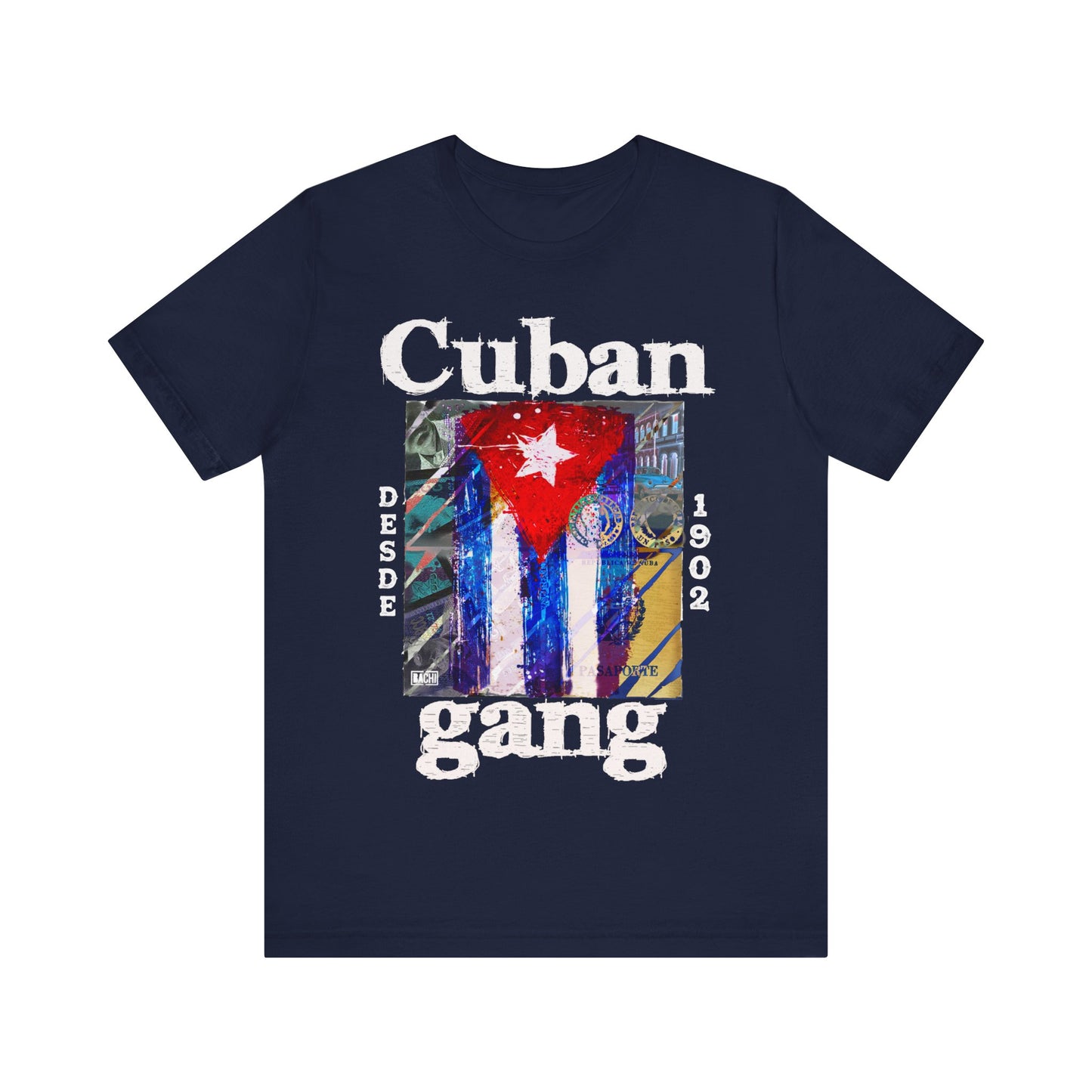 Unisex T-Shirt Cuban Gang - Bachi Apparel