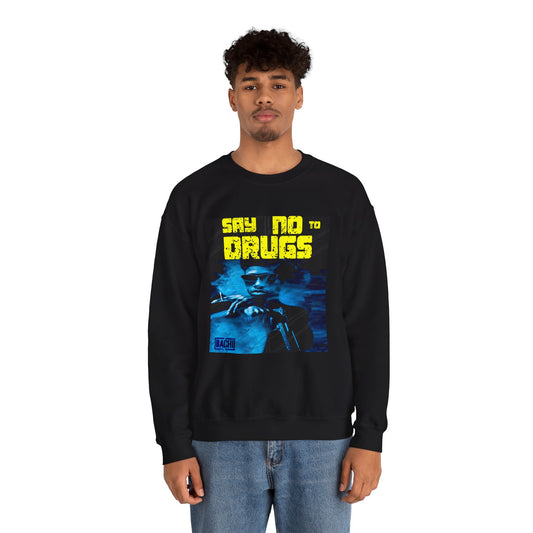 Unisex Sweatshirt Nino Brown Say No To Drugs