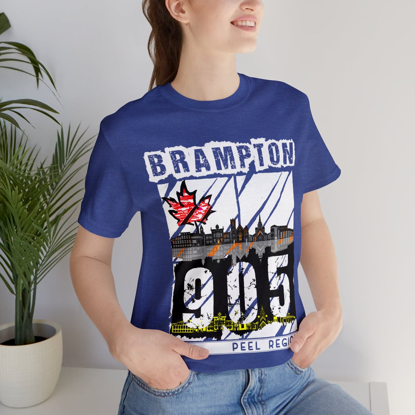 Unisex T-shirt Rep Your City Brampton