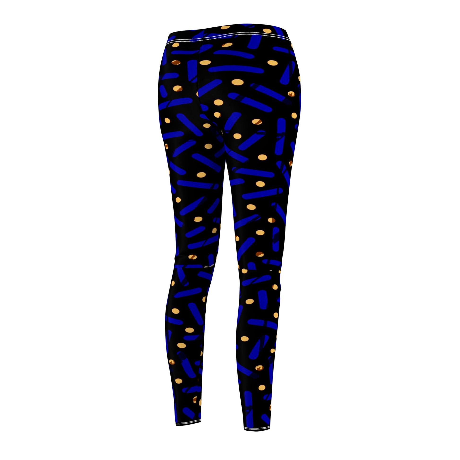 Women's Casual Leggings Bachi Blue Pill Printify