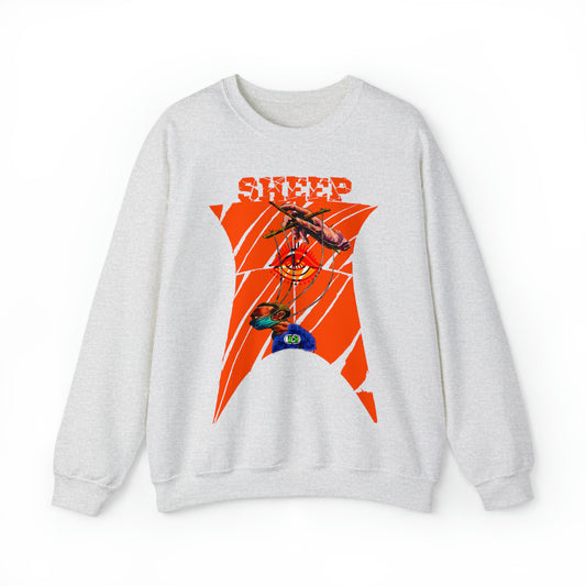 Unisex Sweatshirt Sheep And Puppet