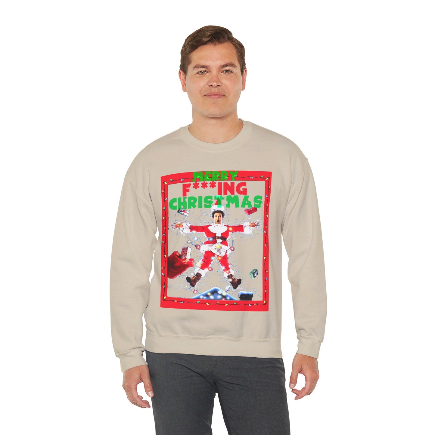 Unisex Sweatshirt Merry F***ing Christmas Chevy Chase