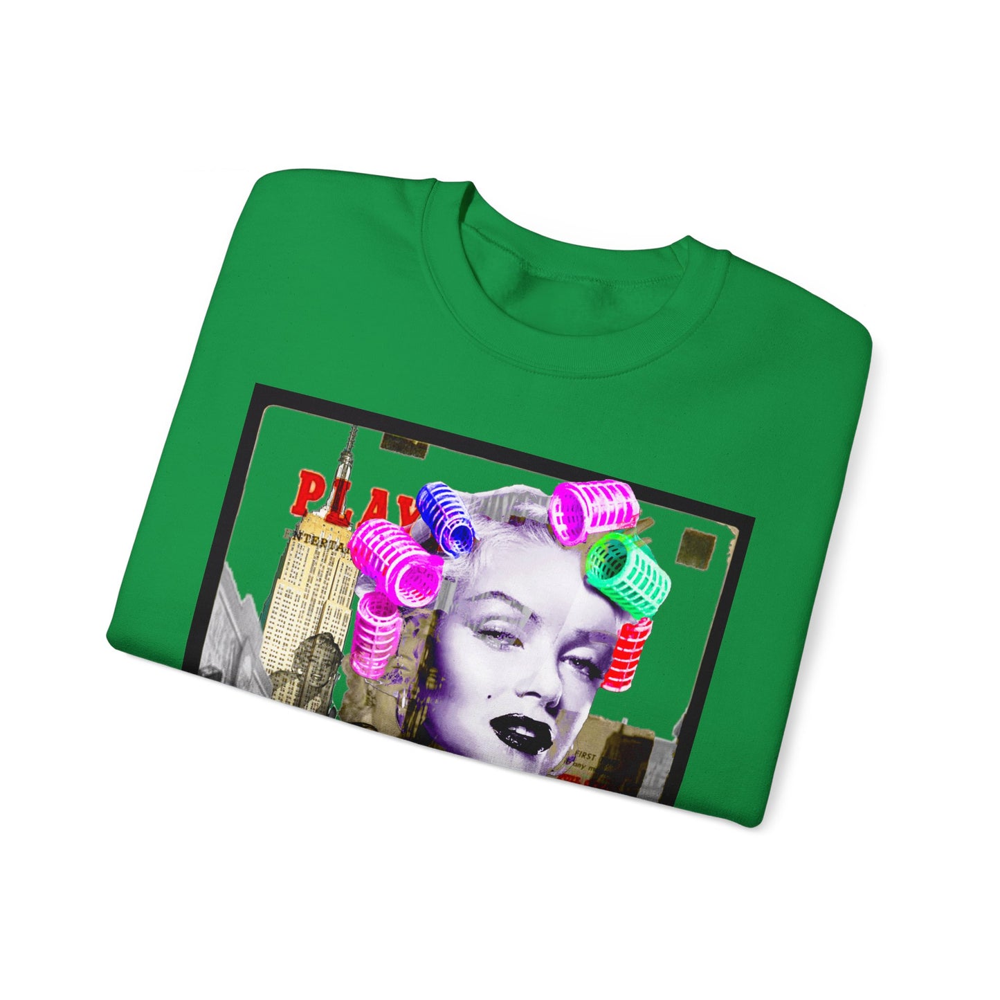 Unisex Sweatshirt Marilyn Monroe Rollers