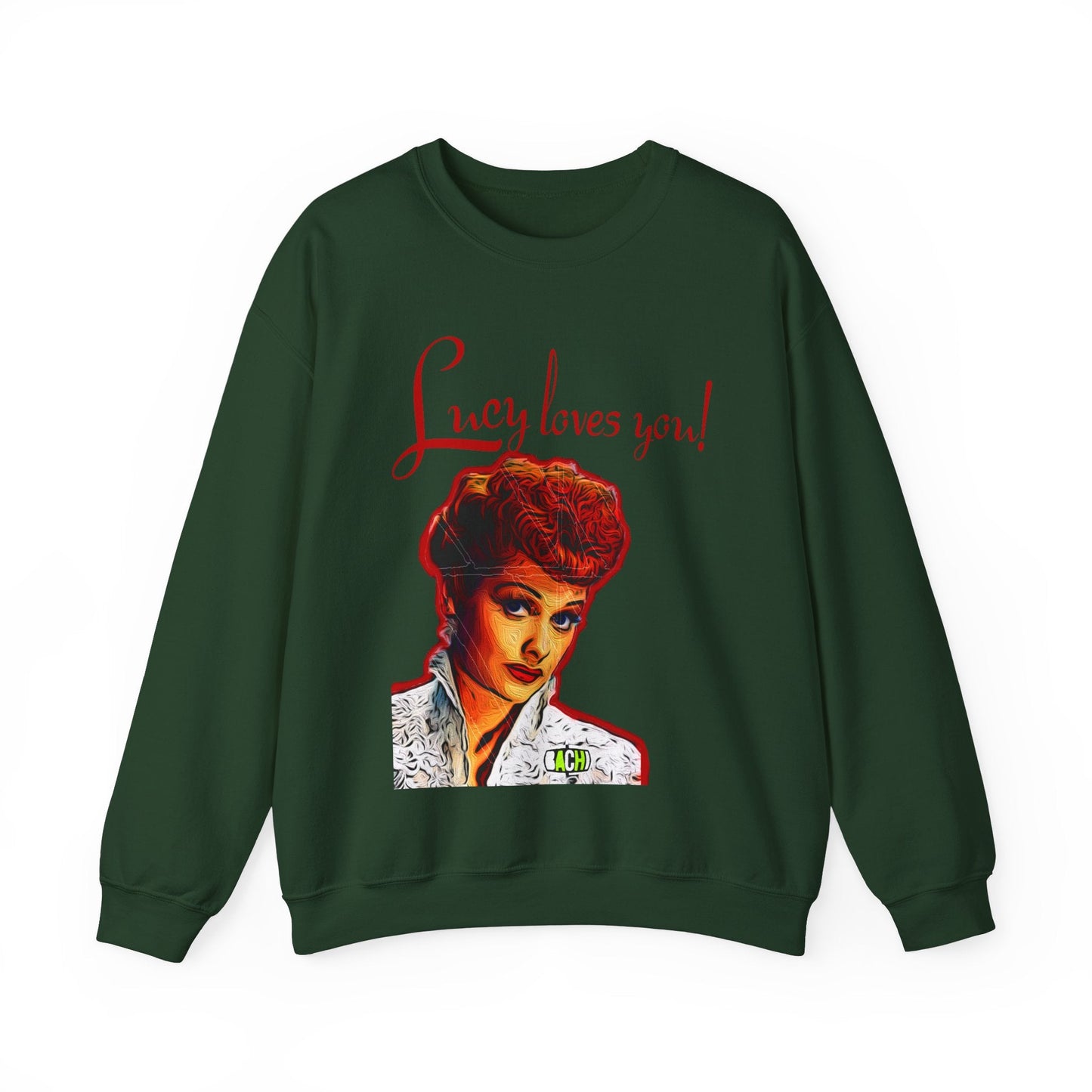 Unisex Sweatshirt Lucy Loves You Printify