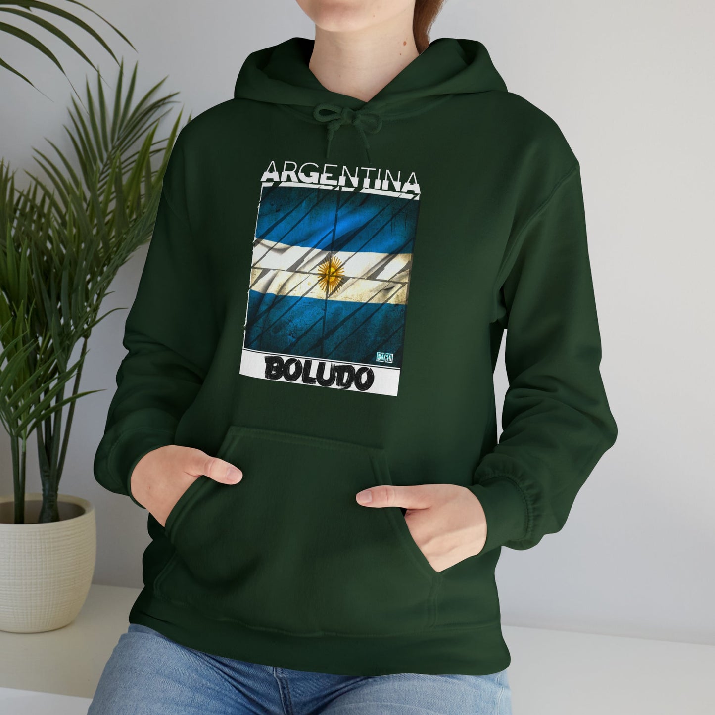 Unisex Hoodie No seas Boludo Argentina Printify