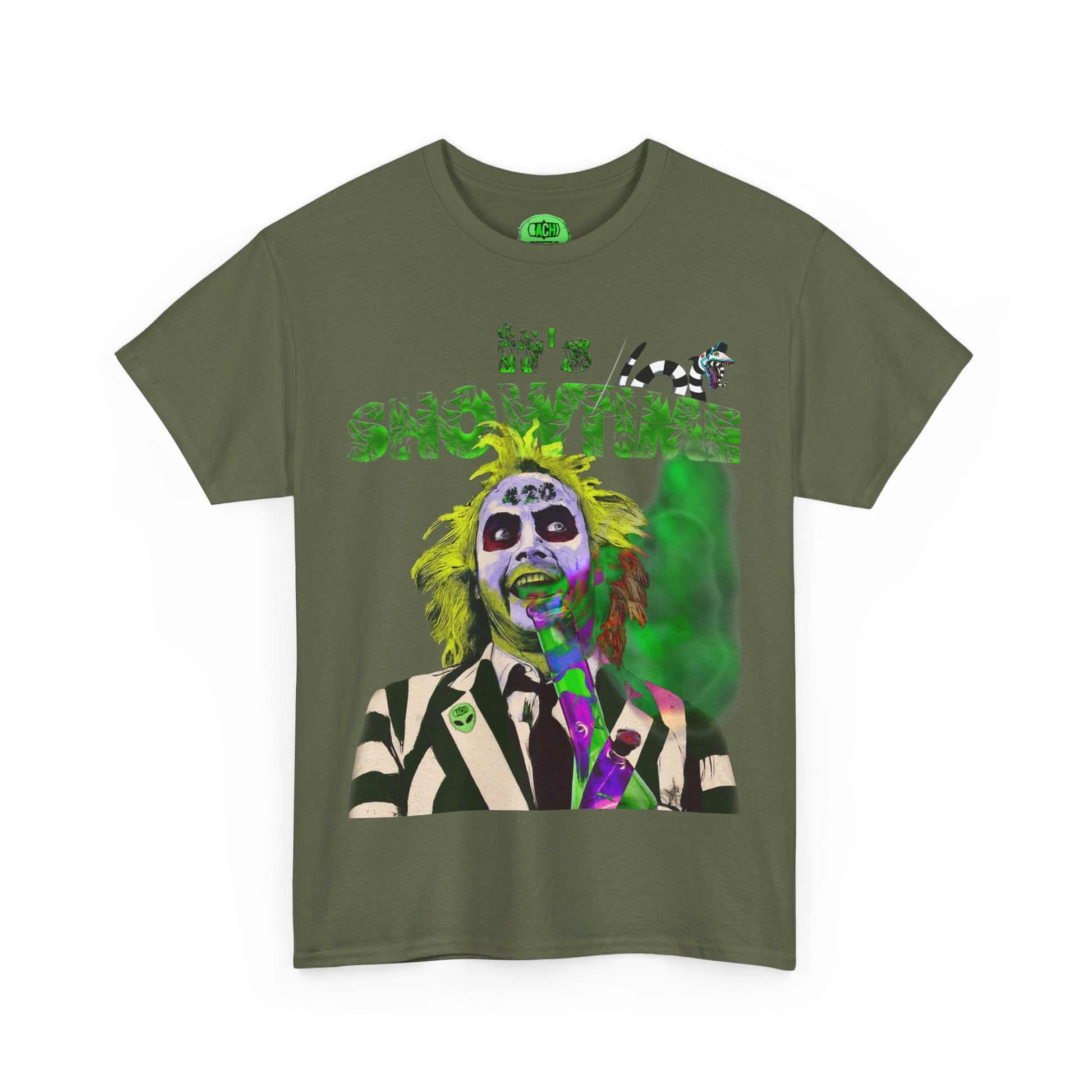 Unisex T-shirt BeetleJuice It's Showtime Printify