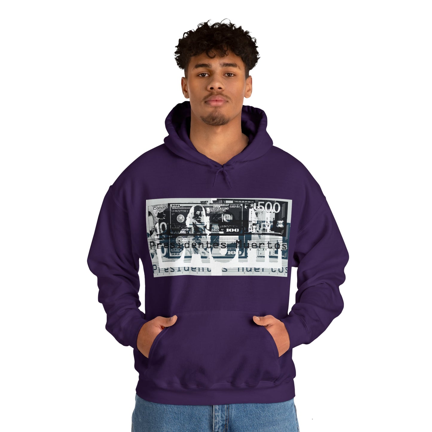 Unisex Hoodie Bachi Presidente Muertos Printify