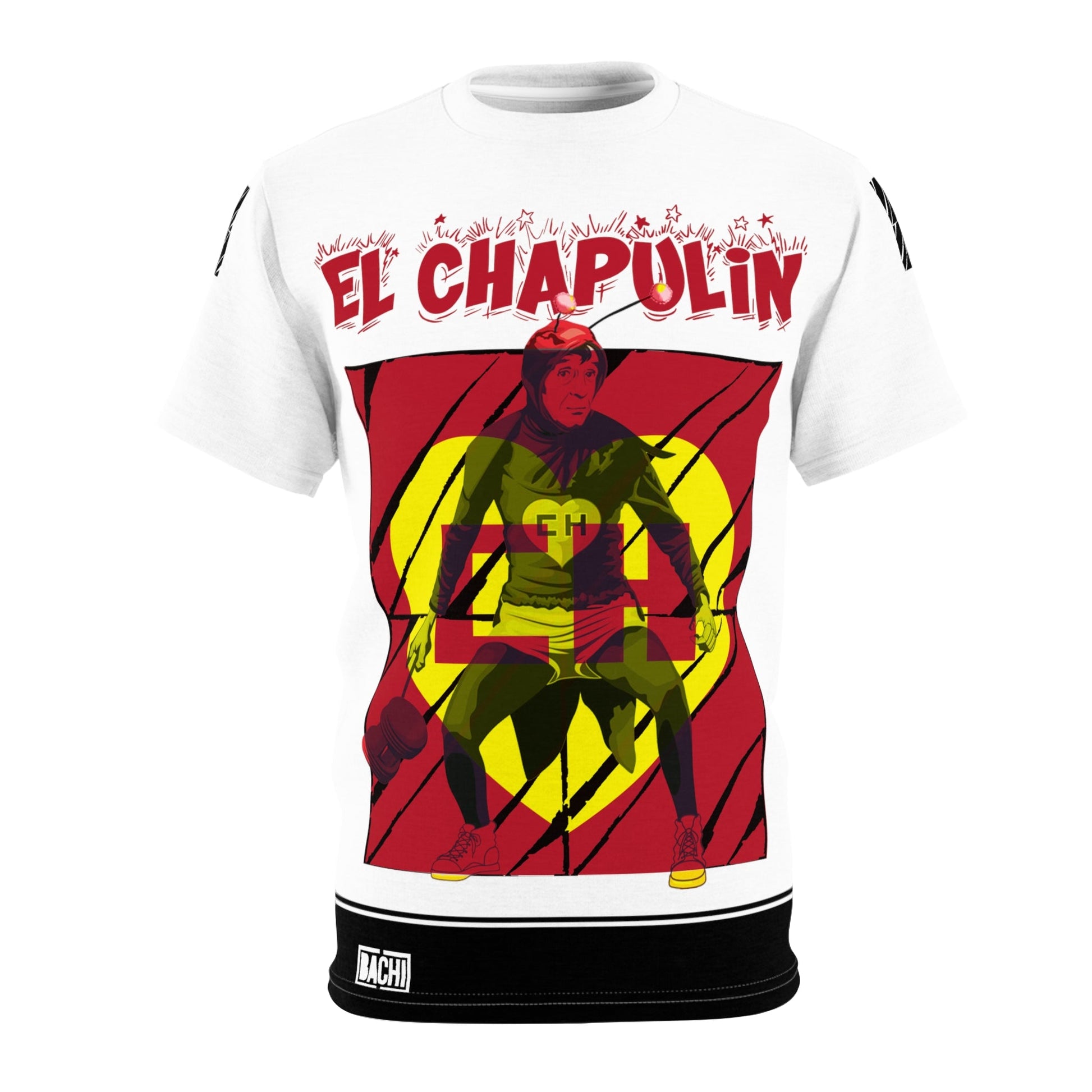 Unisex Aop T-shirt Bachi El Chapulin Printify