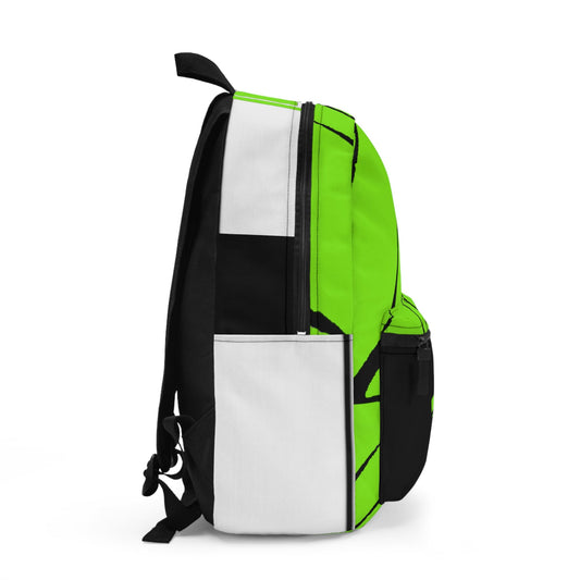 Unisex Backpack Bachi Green Square Printify