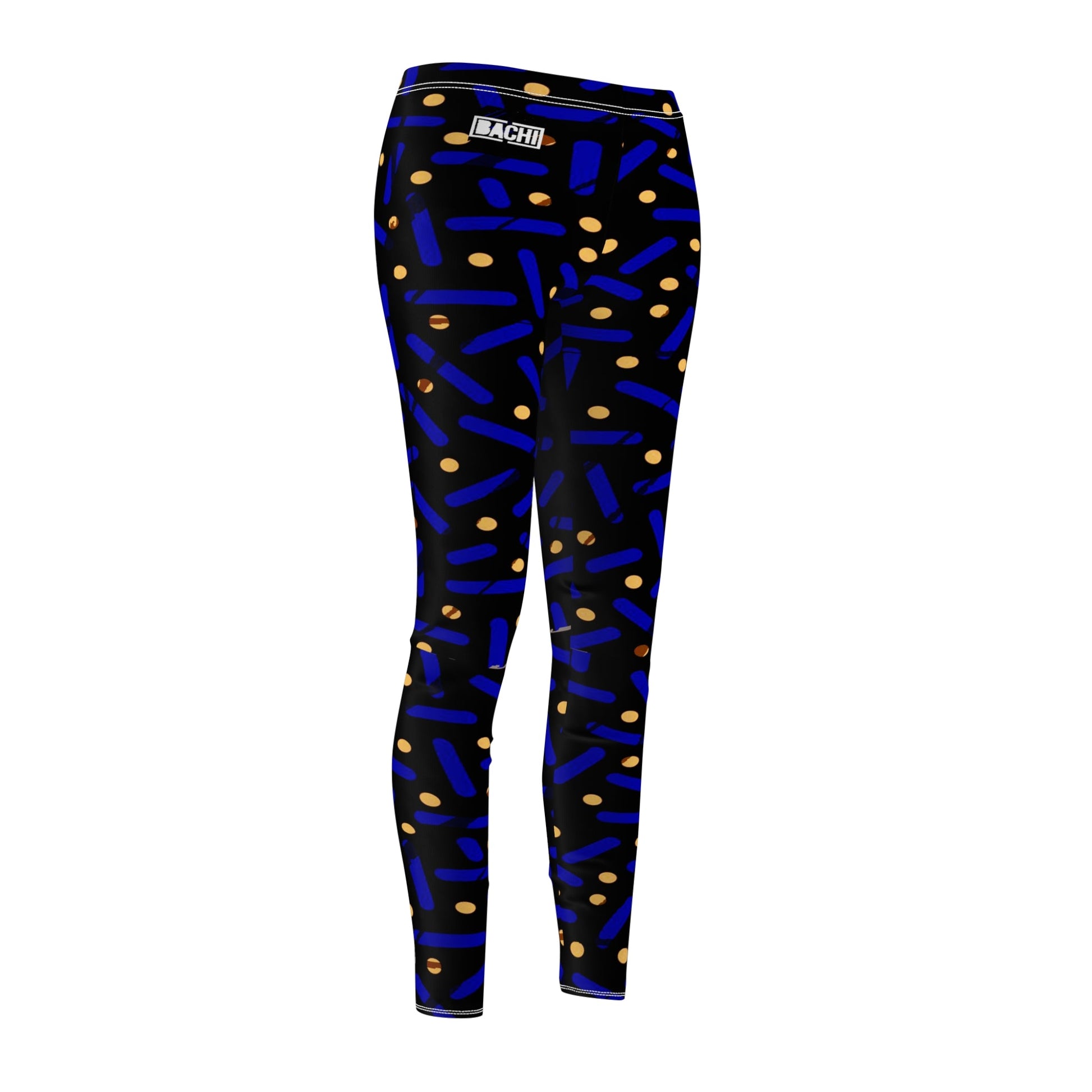 Women's Casual Leggings Bachi Blue Pill Printify