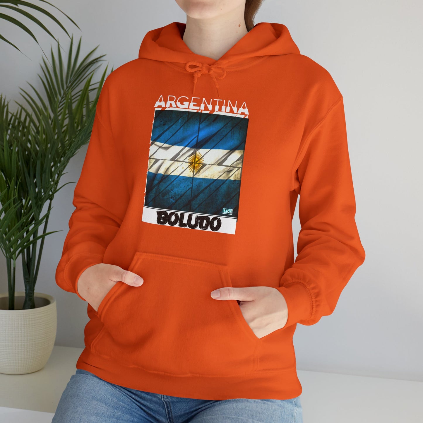 Unisex Hoodie No seas Boludo Argentina Printify