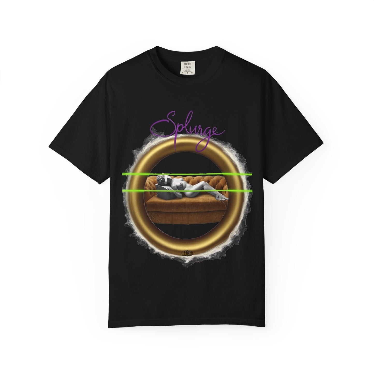 Splurge Artistic Statue Oversized T-shirt