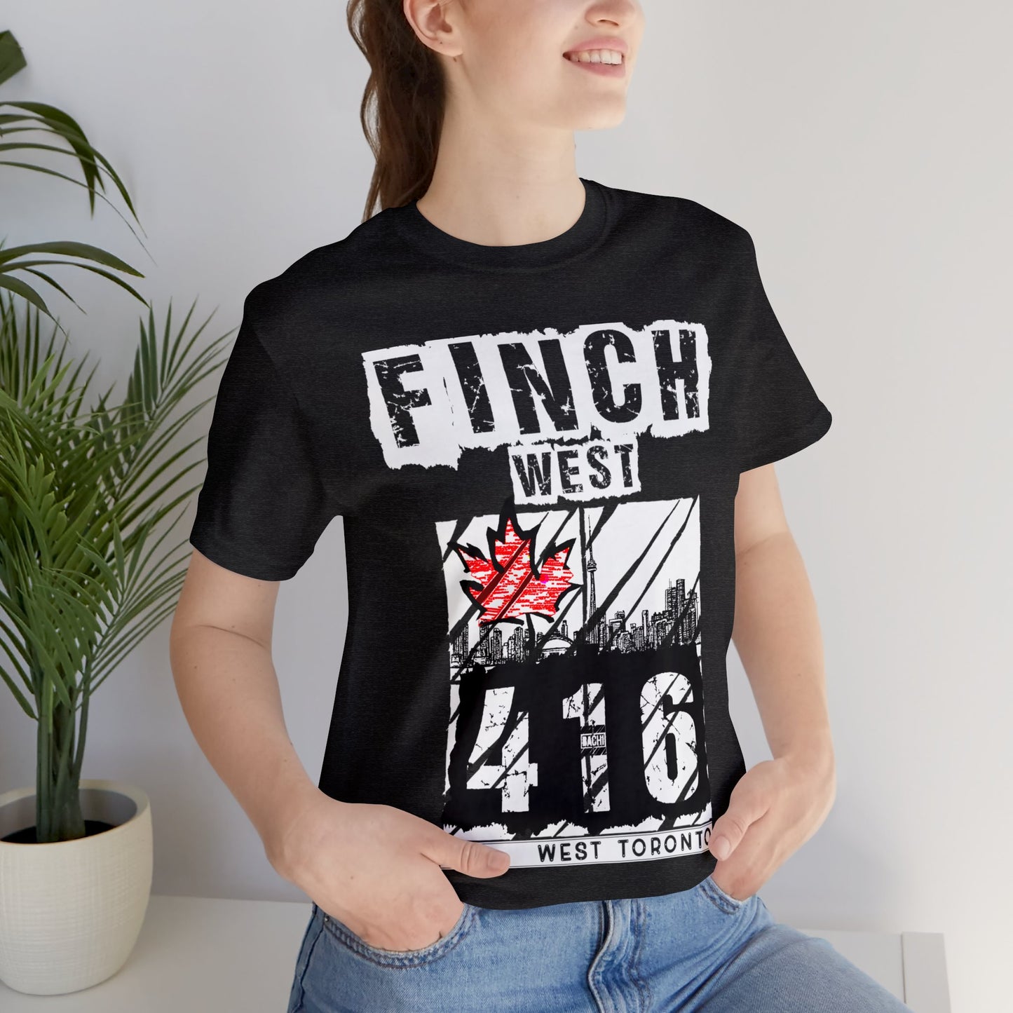 Unisex T-shirt Rep your city Finch West