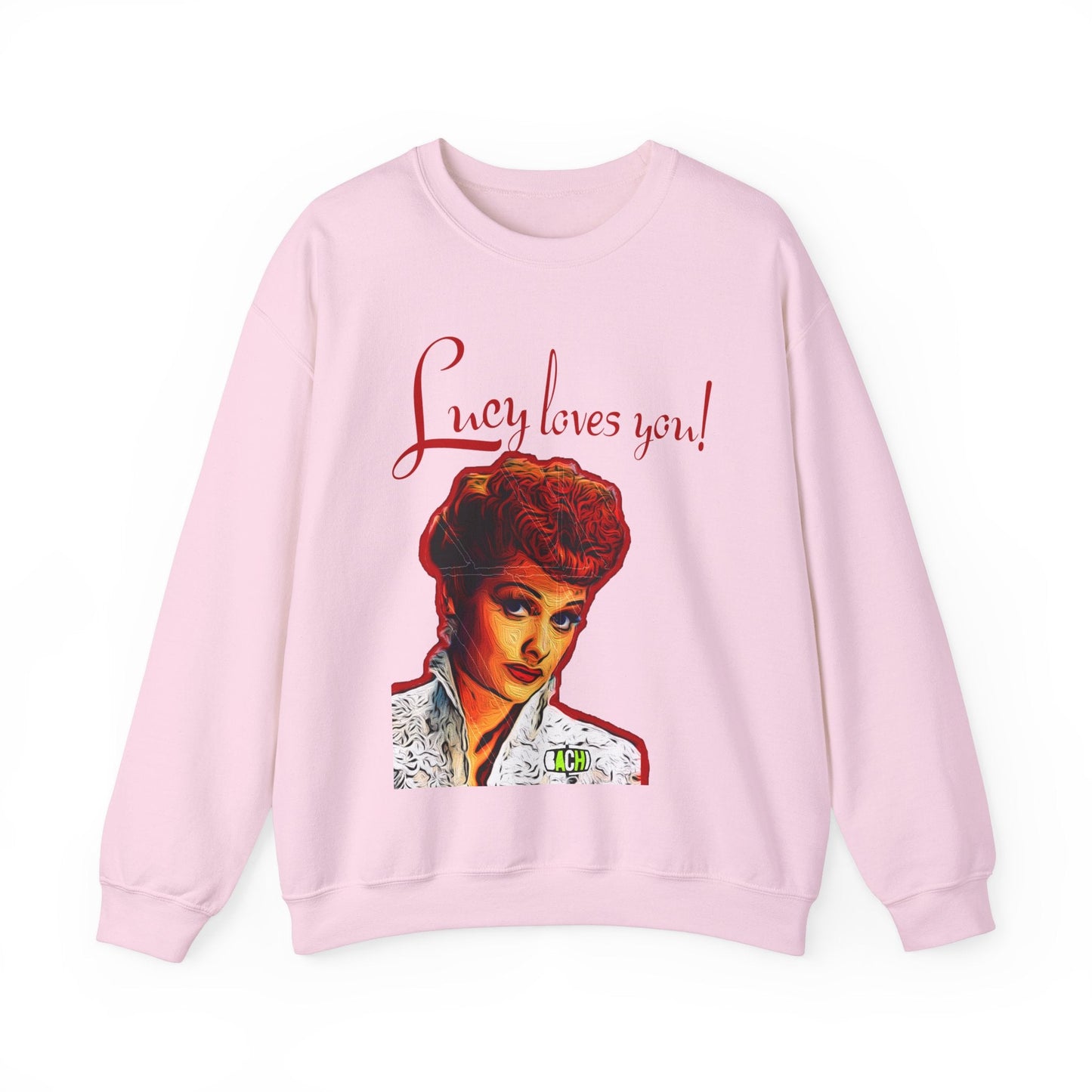 Unisex Sweatshirt Lucy Loves You Printify