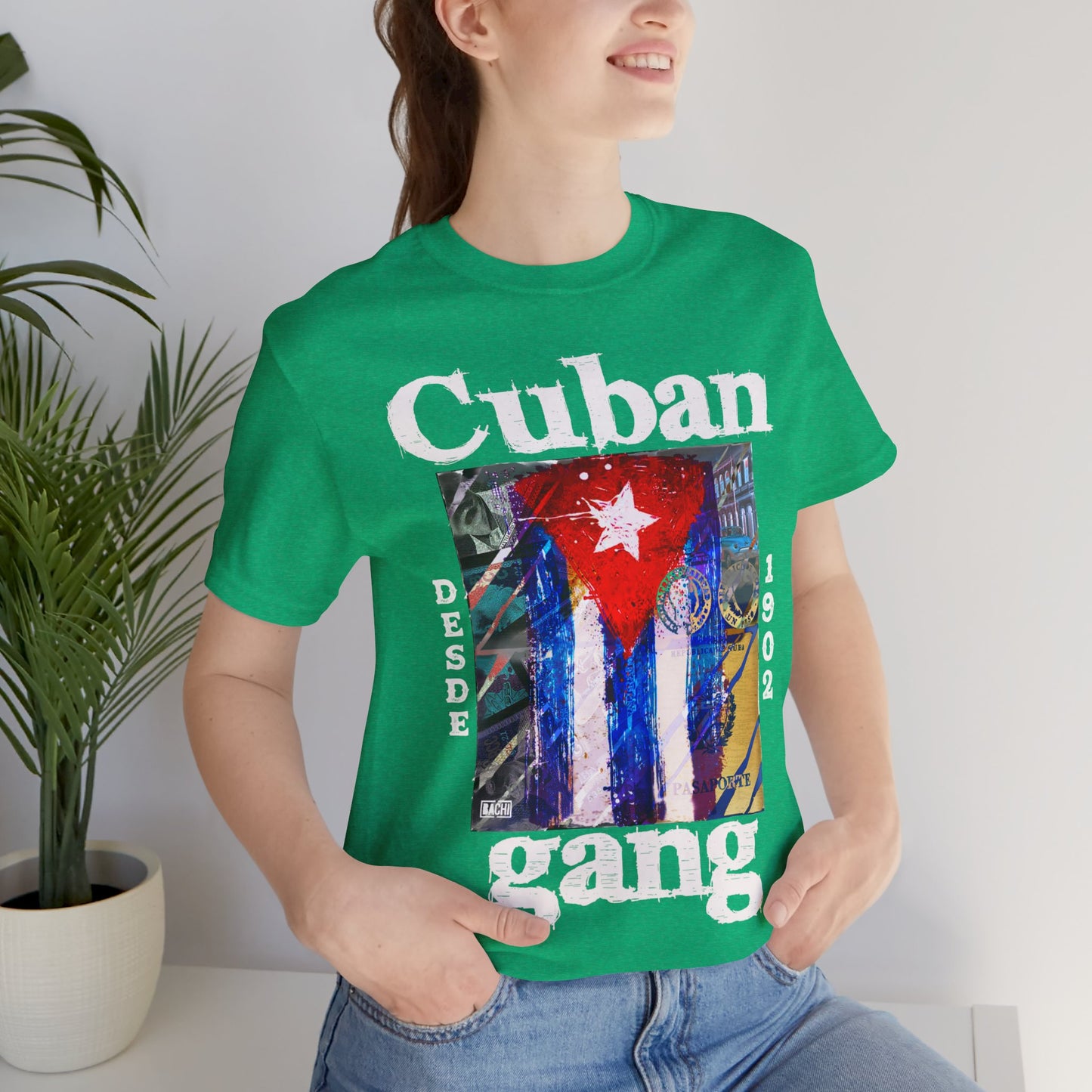 Unisex T-Shirt Cuban Gang - Bachi Apparel