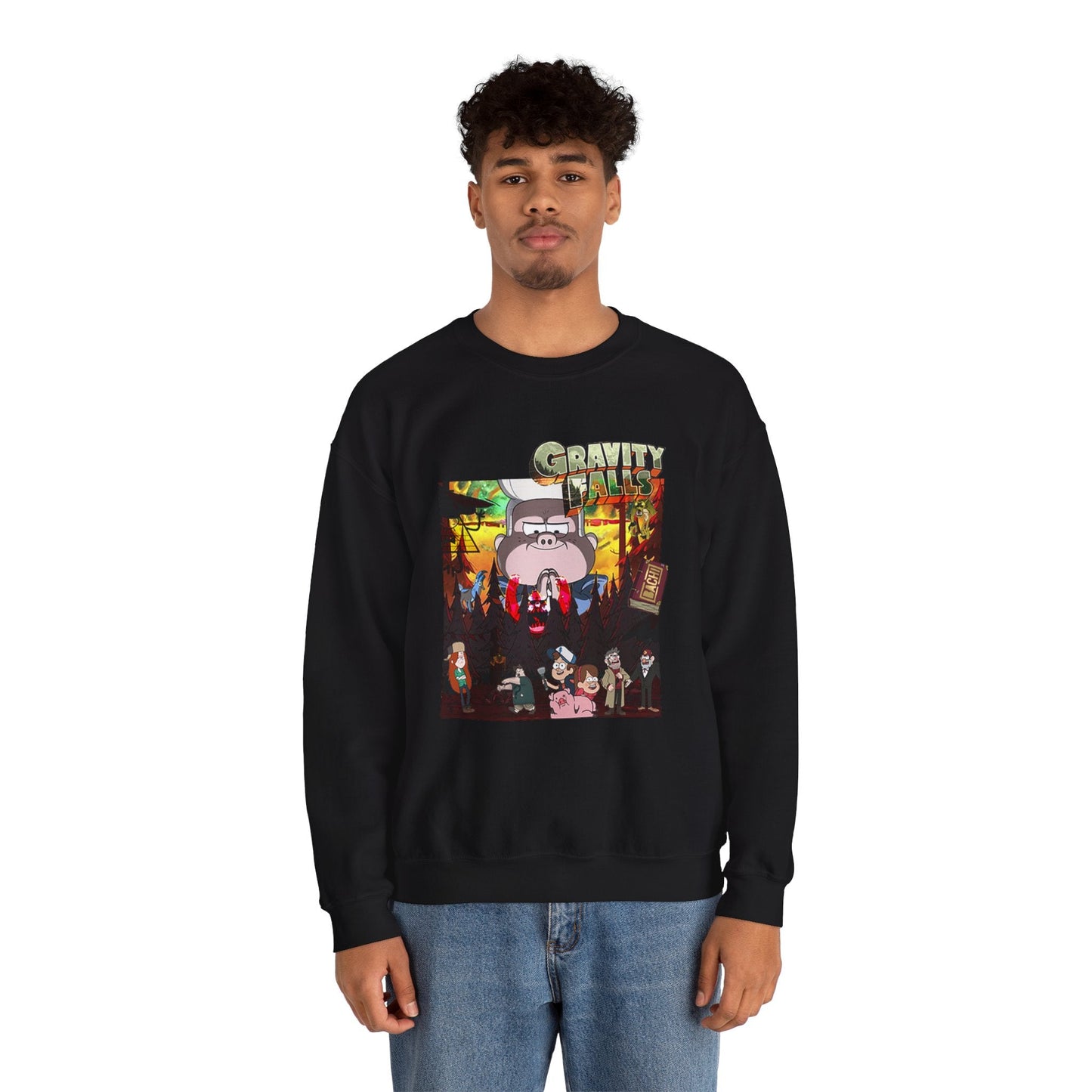 Unisex Sweatshirt Gravity Falls Printify