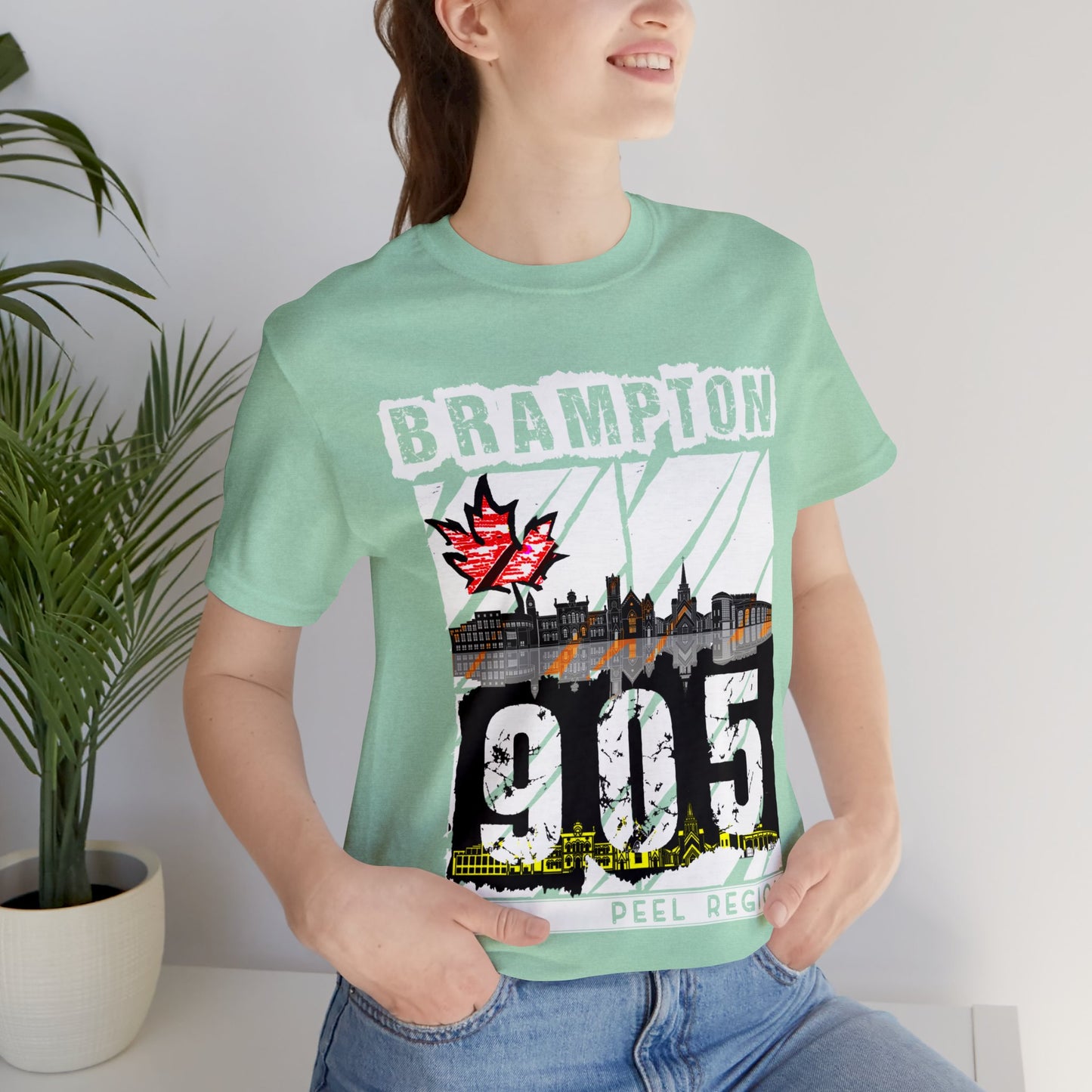 Unisex T-shirt Rep Your City Brampton