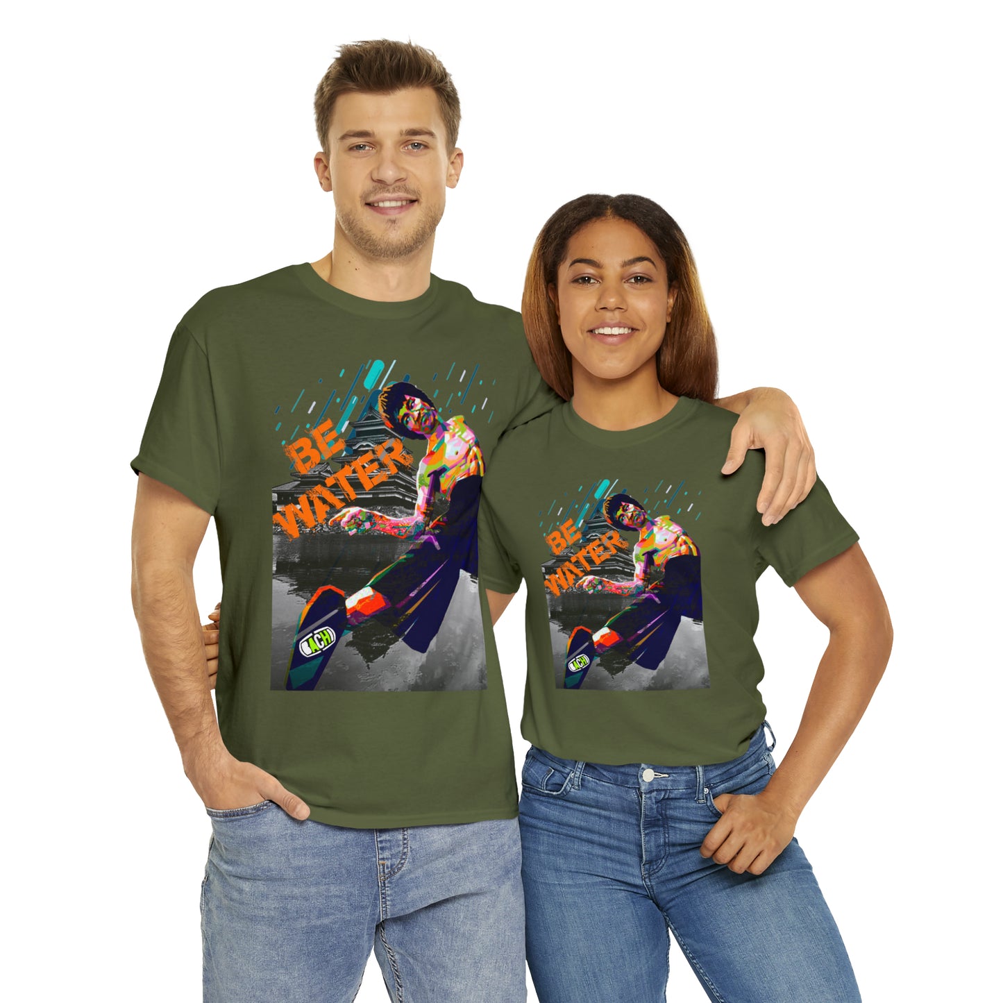 Unisex T-shirt Bruce Lee Be Water