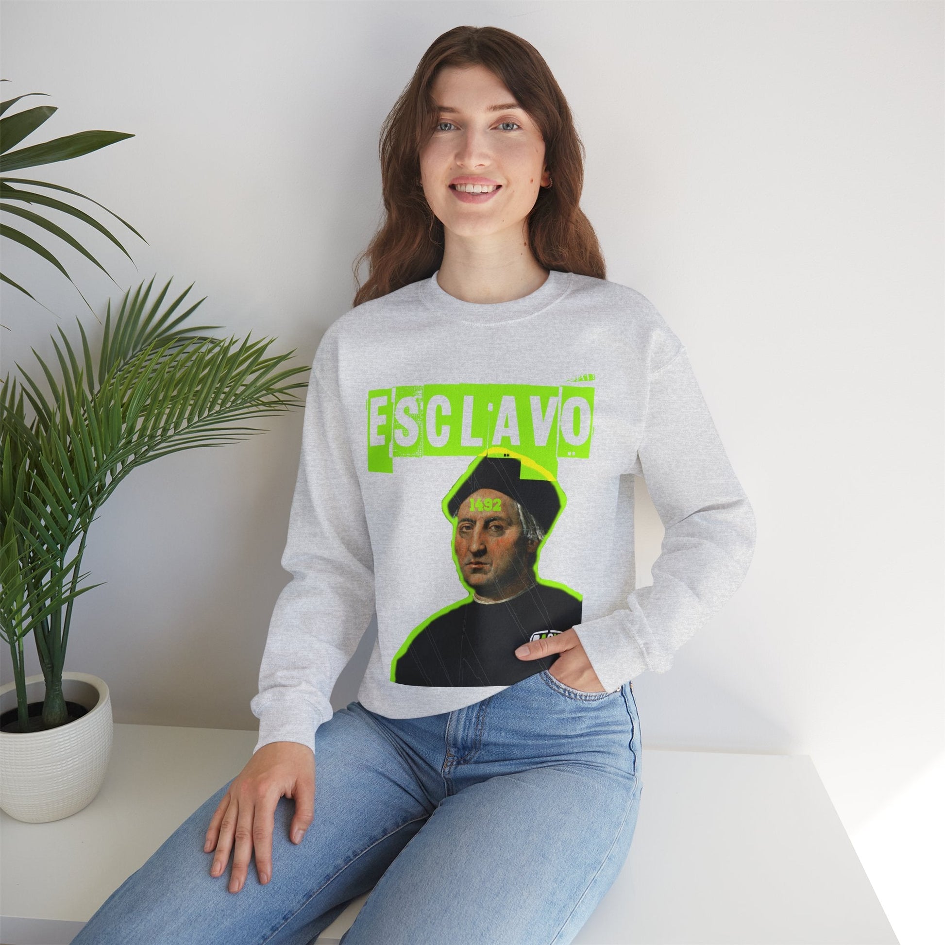 Unisex Sweatshirt Esclavo Colon Printify