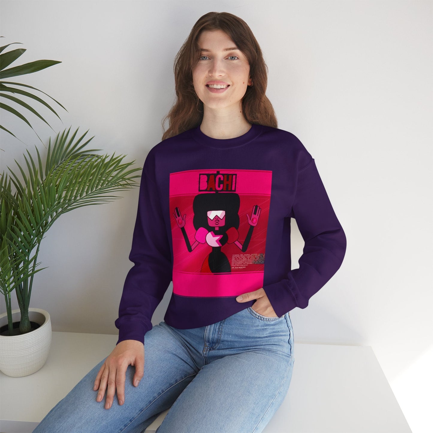 Unisex Sweater Bachi Nana's Universe Printify
