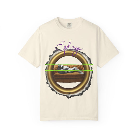 Oversized T-shirt Splurge Artistic Statue