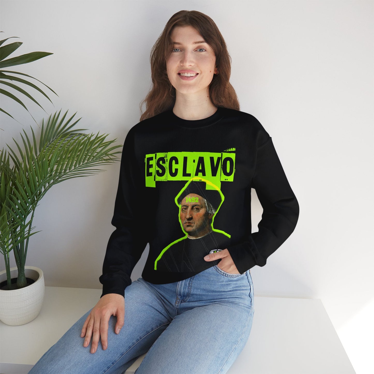 Unisex Sweatshirt Esclavo Colon Printify