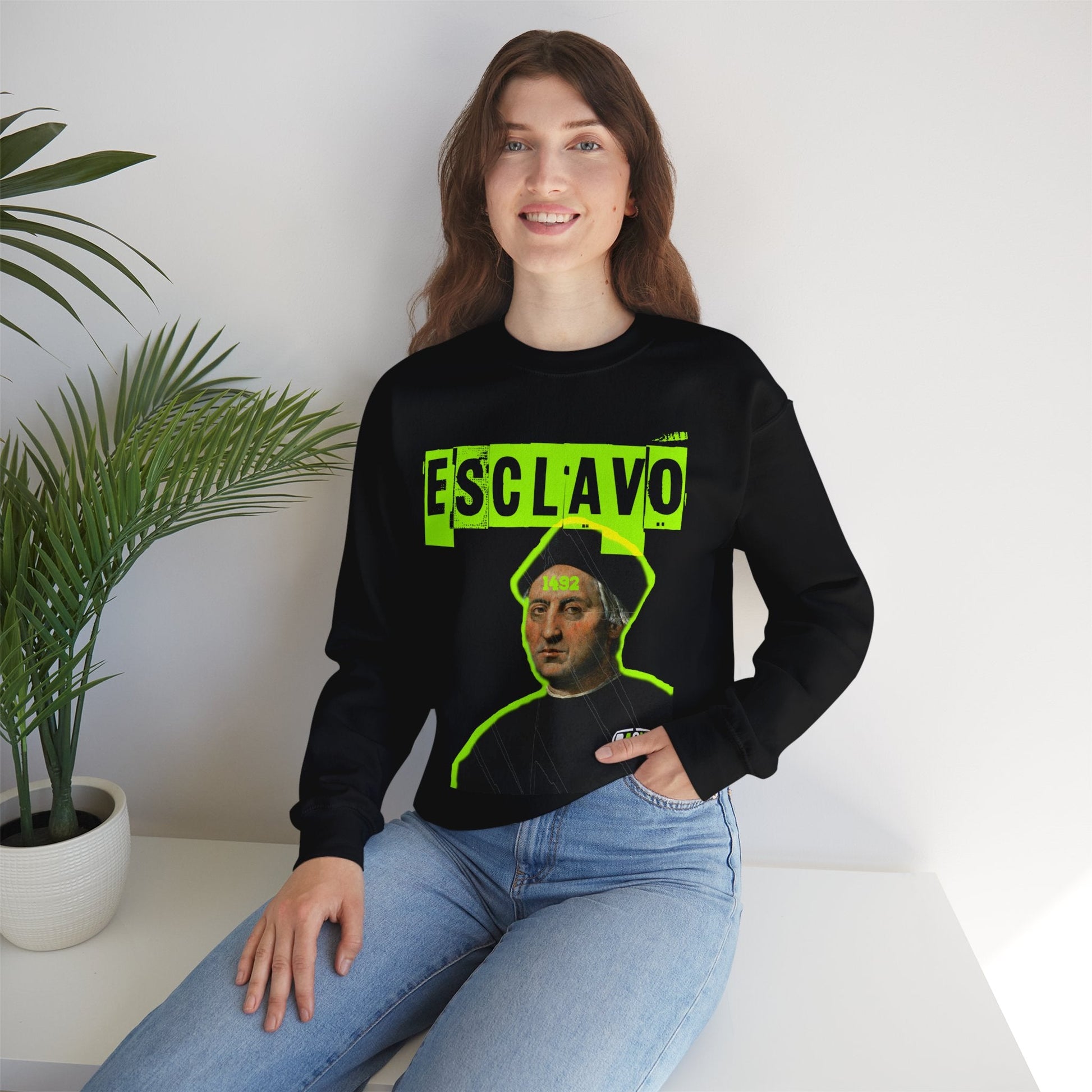 Unisex Sweatshirt Esclavo Colon Printify