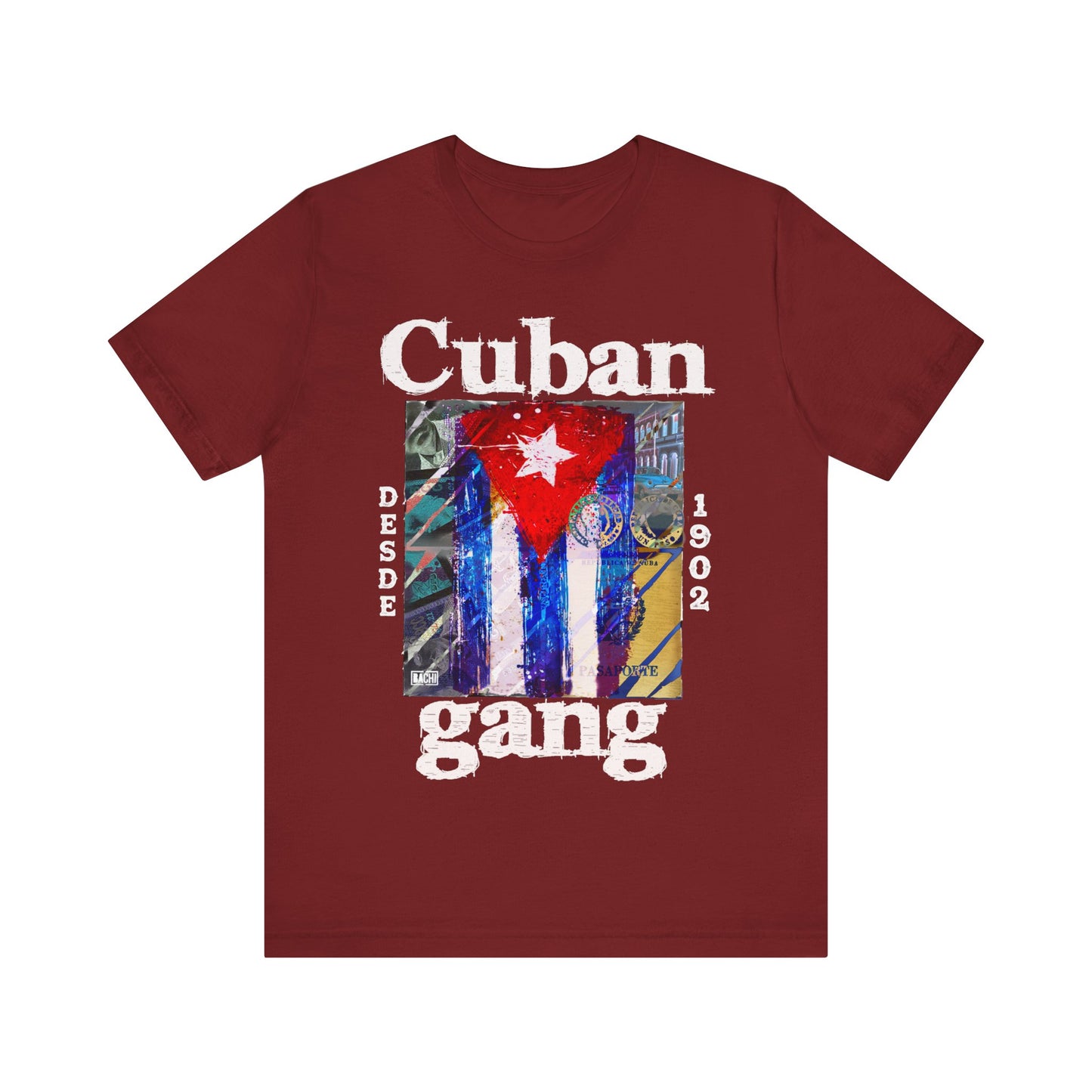 Unisex T-Shirt Cuban Gang - Bachi Apparel