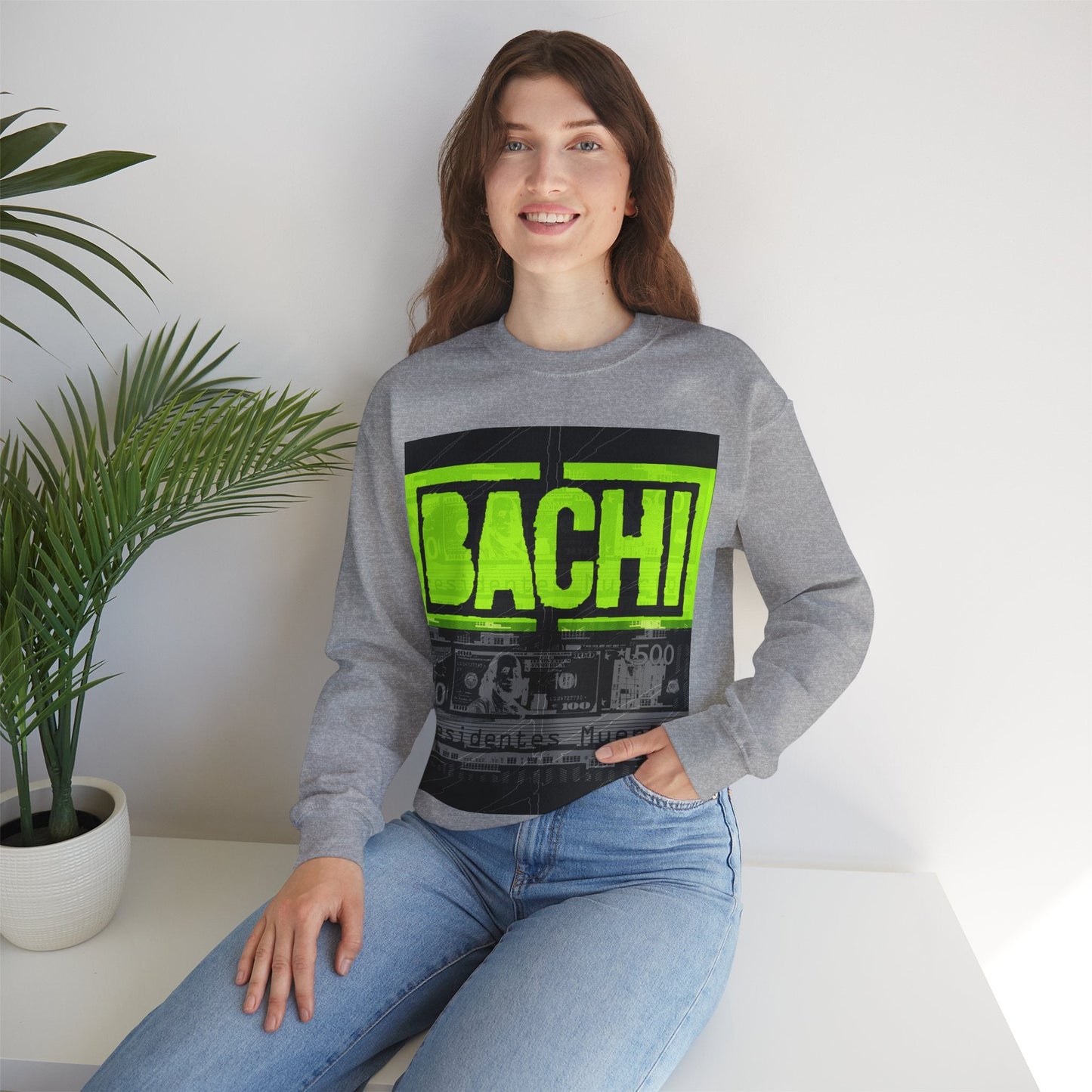 Unisex Sweatshirt Bachi President Muertos Printify